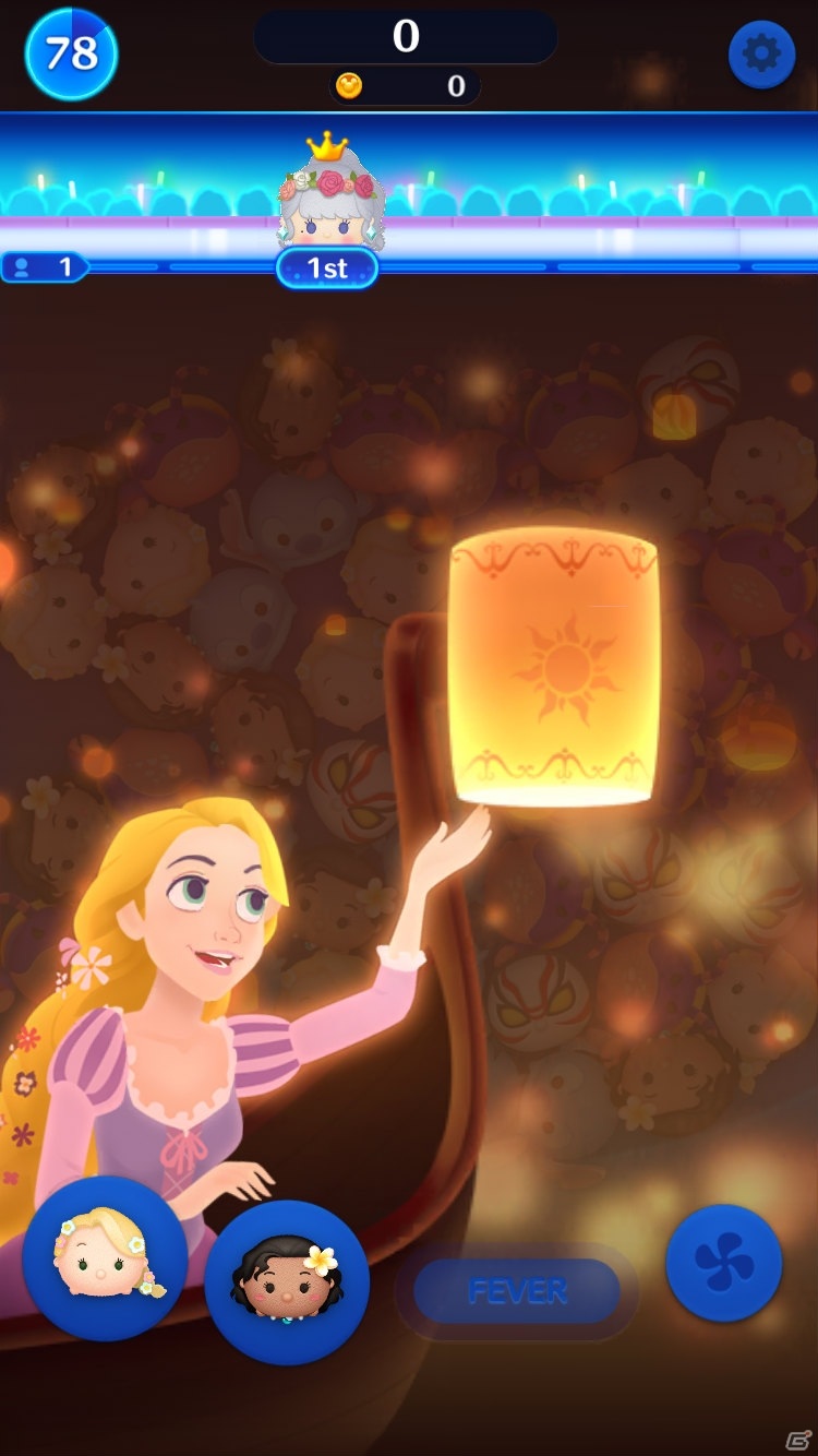 「ツムツムスタジアム」ラプンツェル、モアナ、ベルのキャラクタースキル動画が公開！の画像3