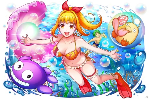 「ドラゴンエッグ」にて「海物語」とのコラボイベントが開催！マリンやサムが登場するガチャが初回11連無料の画像2