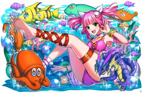 「ドラゴンエッグ」にて「海物語」とのコラボイベントが開催！マリンやサムが登場するガチャが初回11連無料の画像4