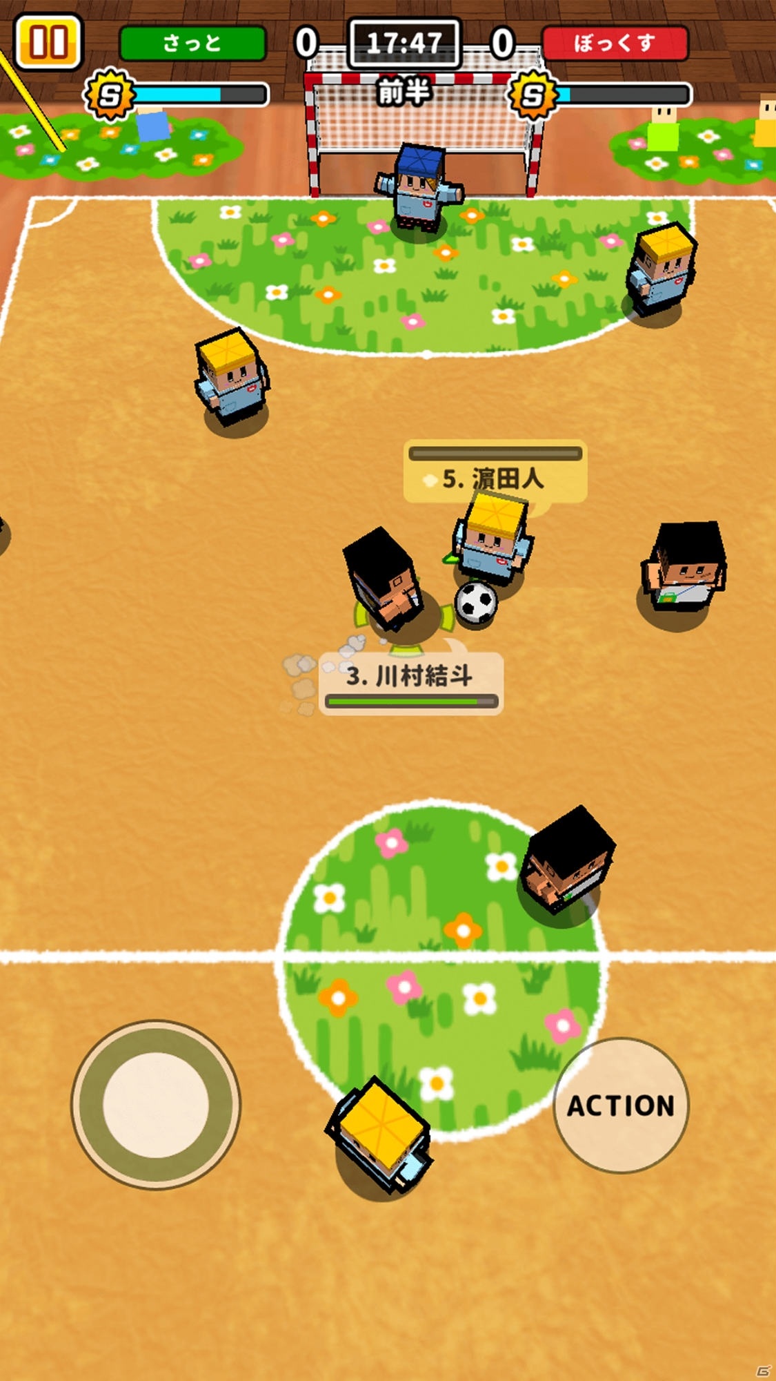 チームとのコンビネーションで勝利をつかみ取れ！iOS/Android「机でフットサル」が配信開始の画像7