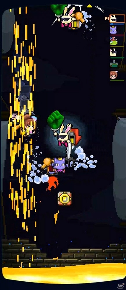 シンプル操作のスマホ向けクイックバトルアクション「ROCK BOTTOM」が配信開始！の画像12
