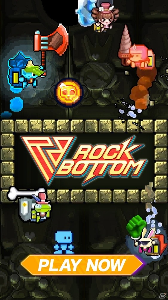 シンプル操作のスマホ向けクイックバトルアクション Rock Bottom が配信開始 の画像 ゲーム情報サイト Gamer