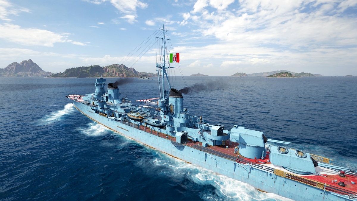 World Of Warships Legends イタリア巡洋艦のアーリーアクセスが開始 戦艦 ローマが登場する連続ミッションも開幕 ゲーム情報サイト Gamer