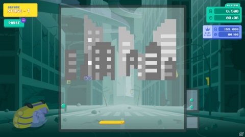 世界中のプレイヤーが作成したステージに挑戦！創作ブロック崩しゲーム「BREAK DOT」が9月3日に配信の画像1