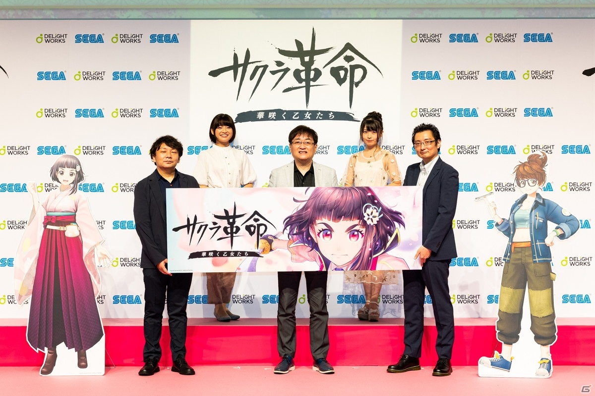 セガ×ディライトワークスの新作スマートフォンRPG「サクラ革命」が両社の公式生放送で同時発表！の画像36