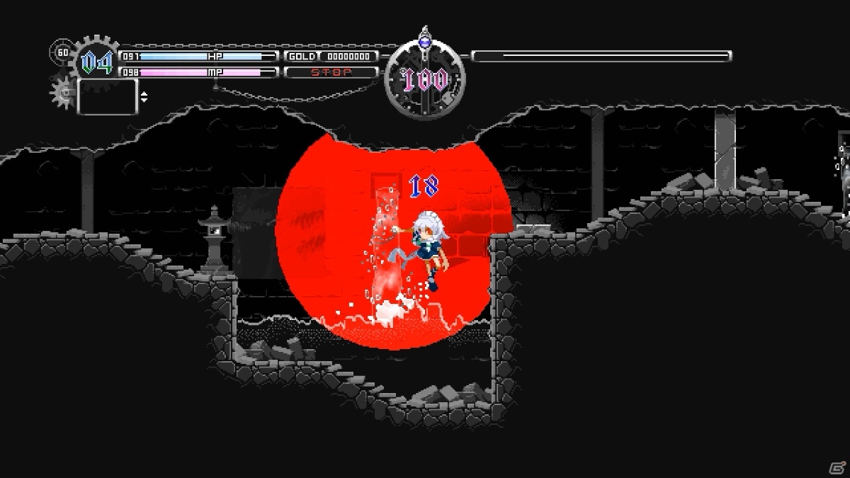 Xbox One/Microsoft Store版「Touhou Luna Nights」が配信開始！十六夜咲夜が主人公の2D探索型アクションゲームの画像4