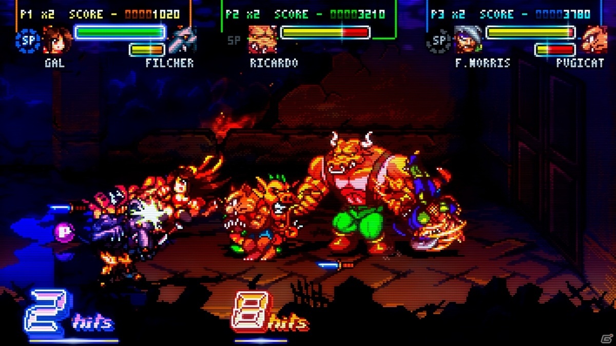 PS4/Switch「ファイト＆レイジ」が9月10日に発売！90年代の名作にインスパイアされたアーケード格闘アクションの画像7