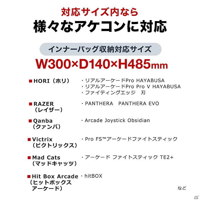 アケコンやゲーム機器を丸ごと収納可能な大型ゲーミングバッグが発売！の画像16