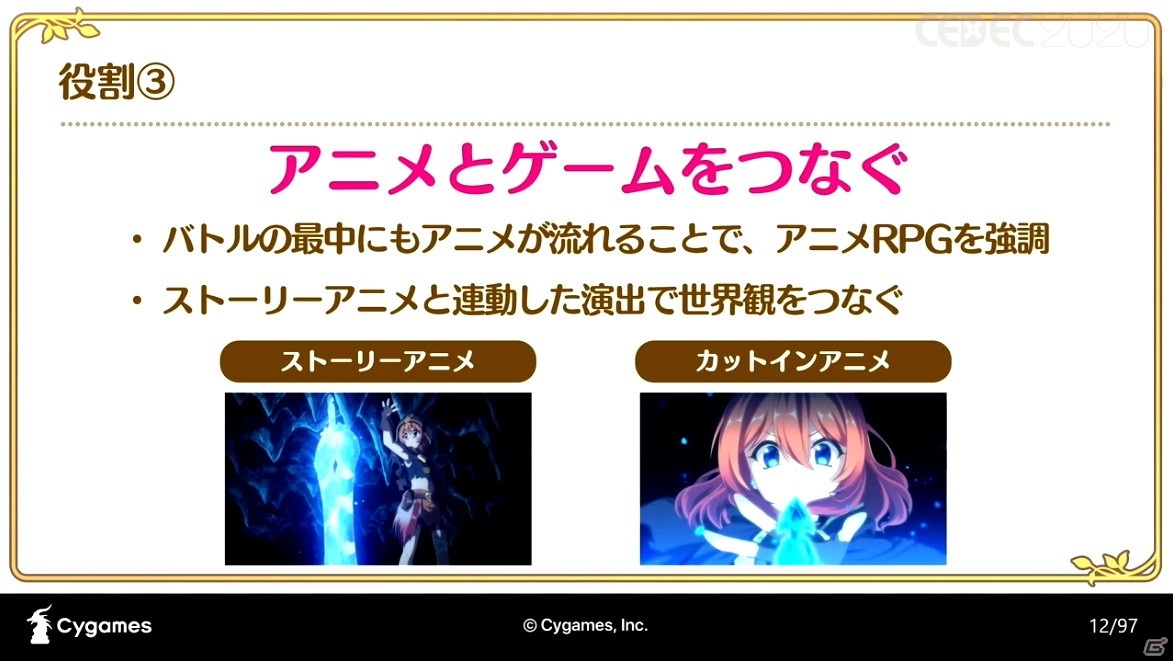 アニメrpg プリンセスコネクト Re Dive の魅力を引き出すカットインアニメーションの手法とその進化 Cedec ゲーム情報サイト Gamer