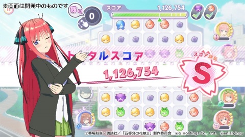 「五等分の花嫁 五つ子ちゃんはパズルを五等分できない。」では五つ子と課題（パズル）に挑む！ゲーム画面が初公開の画像3