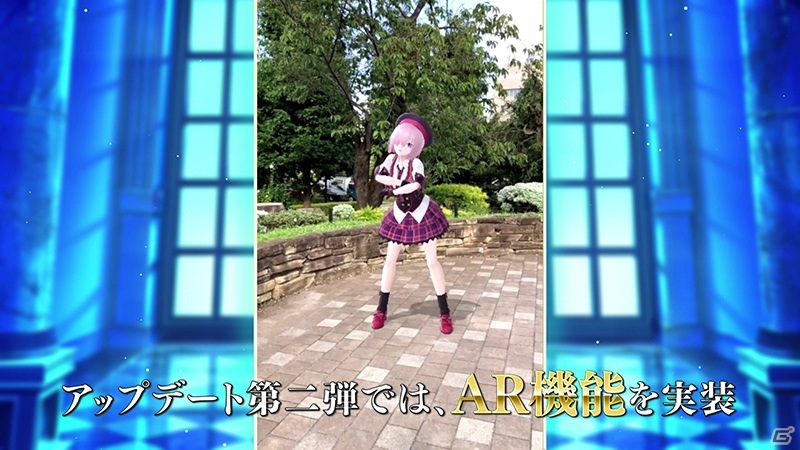 「FGO Waltz」にAR機能が実装決定！街中でマシュ・キリエライトがダンスする紹介ムービーが公開の画像2
