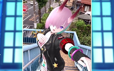 「FGO Waltz」にAR機能が実装決定！街中でマシュ・キリエライトがダンスする紹介ムービーが公開
