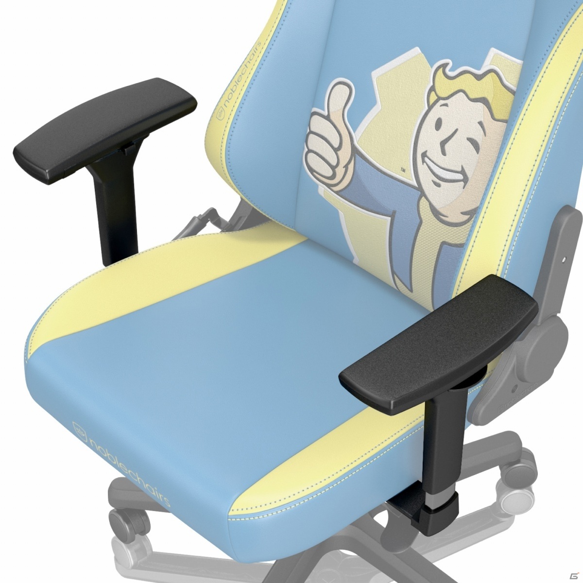 noblechairsと「Fallout」シリーズがコラボ！Vault-Tecのシンボルを大胆にあしらったゲーミングチェアが発売の画像6