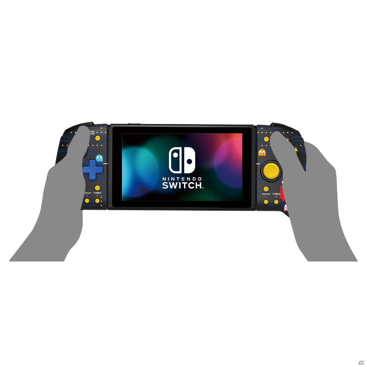ホリのSwitch用コントローラーに新色のブルーとレッドが登場！PAC-MANデザインのグリップコントローラーも11月に発売の画像12