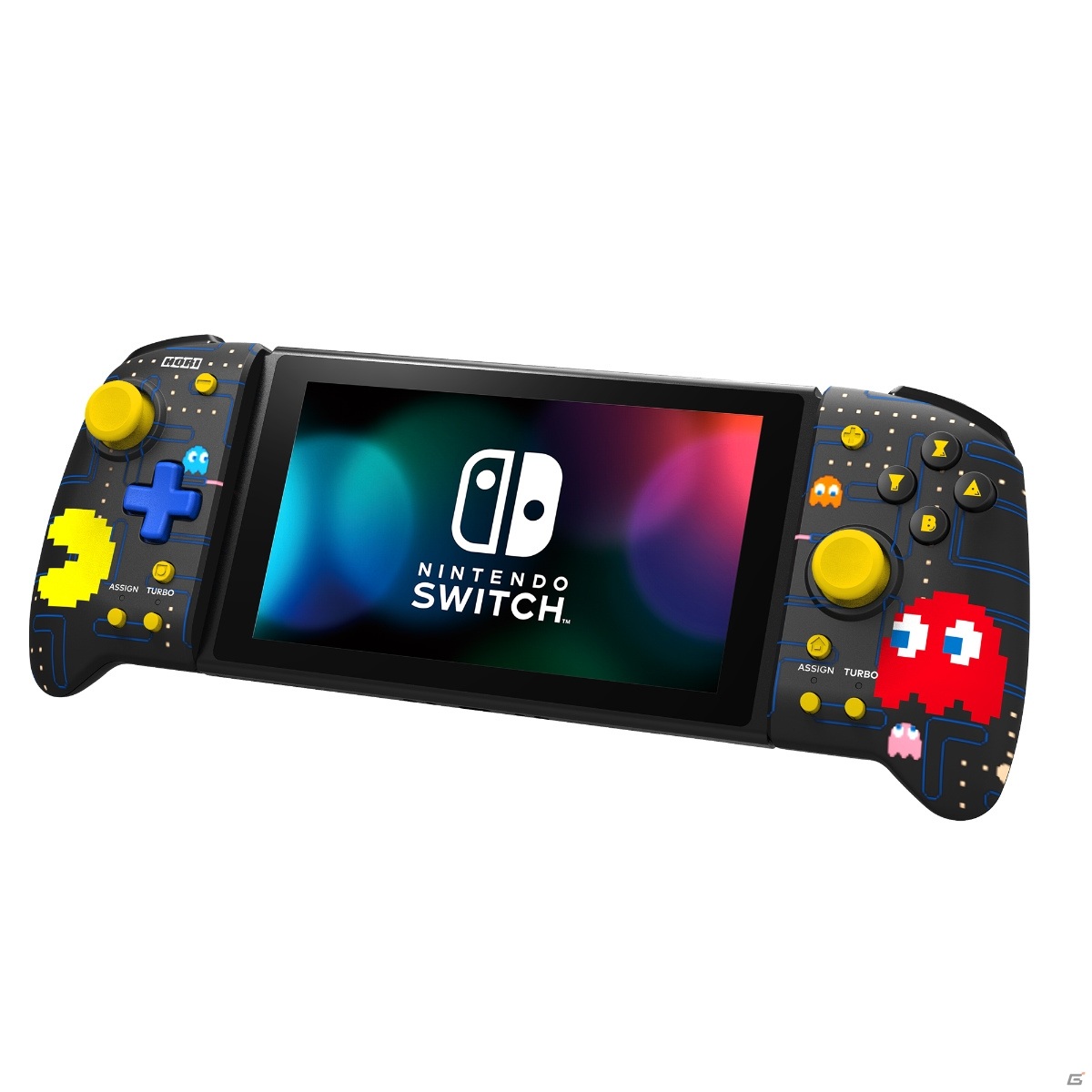 ホリのSwitch用コントローラーに新色のブルーとレッドが登場！PAC-MANデザインのグリップコントローラーも11月に発売の画像7