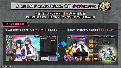 「ヒプノシスマイク -Alternative Rap Battle-」リリース半年を記念したイベント「A.R.B HALF ANNIVERSARY 前編」が開始！の画像1