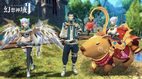 「幻想神域2 -AURA KINGDOM-」サイバーパンク風のアバターやキュートなカピバラの乗り物が登場！の画像1