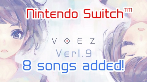 「VOEZ」新たに8曲の楽曲を追加する「楽曲追加パッチVer1.9」が9月11日に配信！の画像1