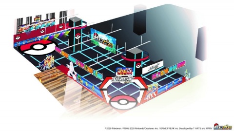 「ポケモンメザスタ」のオフィシャルゲームフィールド「メザスタジオ川崎」が9月17日よりnamcoラゾーナ川崎店にオープン！の画像2