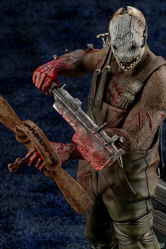「DEAD BY DAYLIGHT」の象徴的なキラー“トラッパー”がフィギュアで登場！ヒルビリーとレイスの制作も決定の画像12