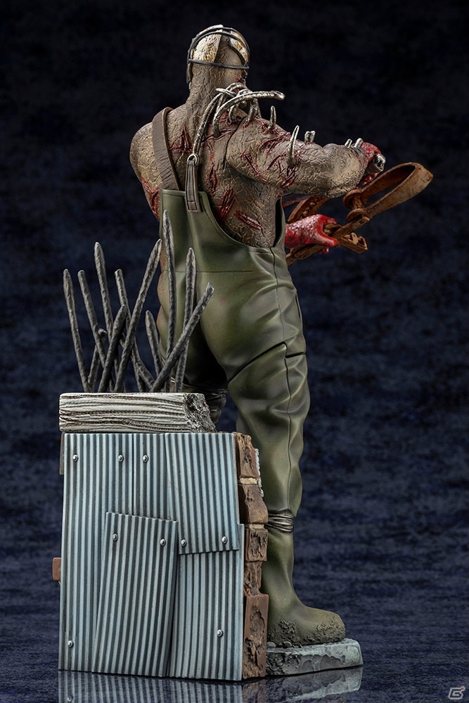 「DEAD BY DAYLIGHT」の象徴的なキラー“トラッパー”がフィギュアで登場！ヒルビリーとレイスの制作も決定の画像5