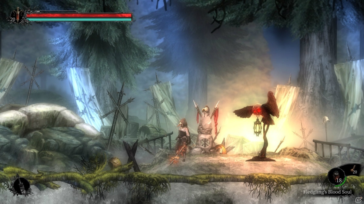 手描きの陰惨な2Dアートが魅力のアクションホラーRPG「Vigil:The Longest Night」が10月14日に発売！の画像10
