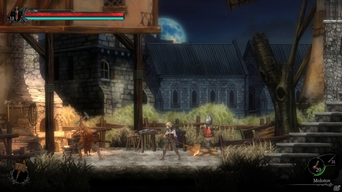 手描きの陰惨な2Dアートが魅力のアクションホラーRPG「Vigil:The Longest Night」が10月14日に発売！の画像15