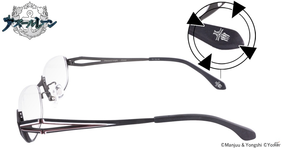 「アズールレーン」ベルファストやプリンツ・オイゲン、U-47をモデルにしたコラボ眼鏡が発売！の画像16