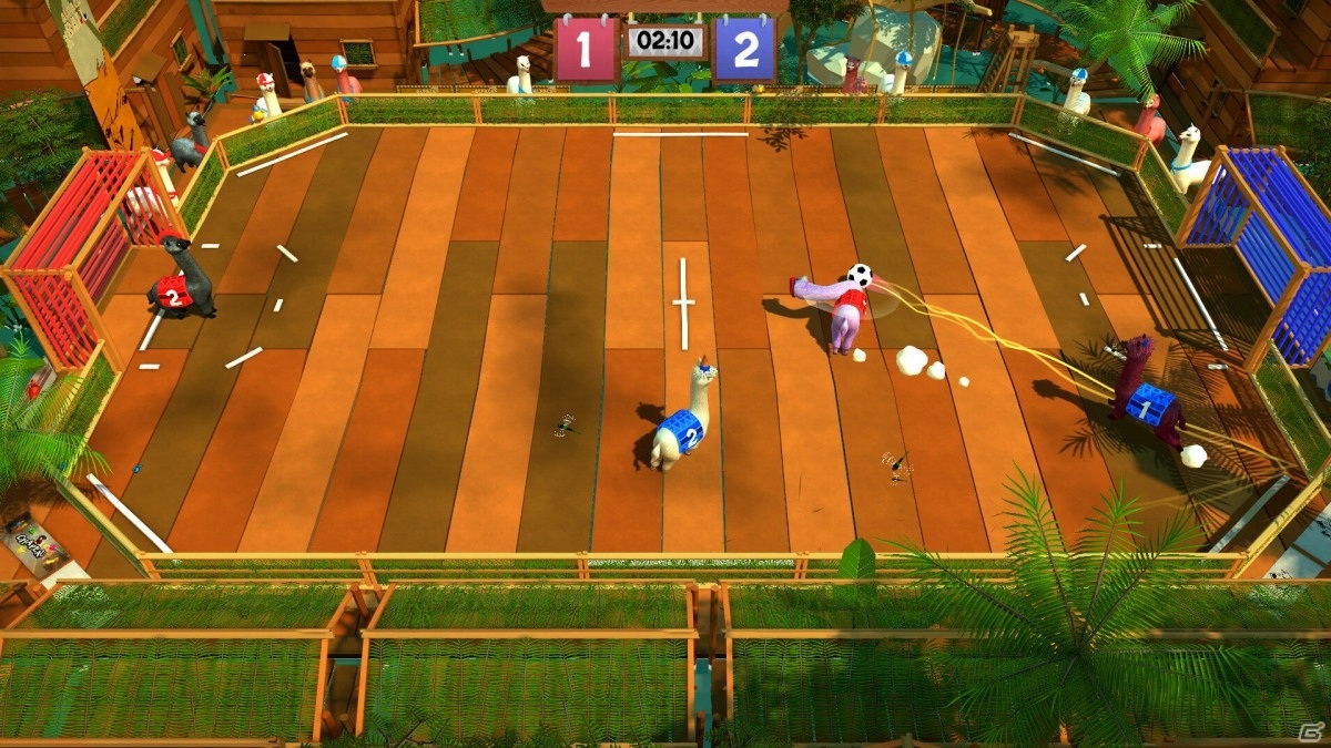 アルパカたちによる予測不能なサッカーを楽しもう！「アルパカボール オールスター」がSwitch/Steamで発売決定の画像6