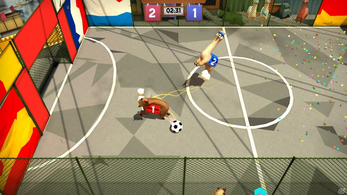 アルパカたちによる予測不能なサッカーを楽しもう！「アルパカボール オールスター」がSwitch/Steamで発売決定の画像7