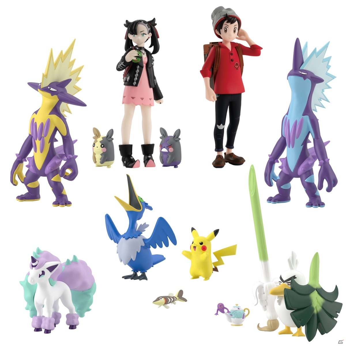 「ポケモンスケールワールド」にマサルやマリィなど12種が仲間入り！「ガラル地方2」が2021年1月に発売の画像9