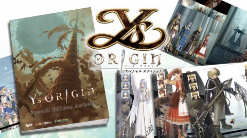 「イース・オリジン スペシャルエディション」に同梱されるアートブックの表紙デザインなどが公開！の画像1
