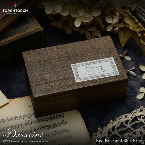 「Déraciné」のキーアイテム「赤い指輪と青い指輪」が商品化！特製木箱入りで2020年12月発売予定の画像4