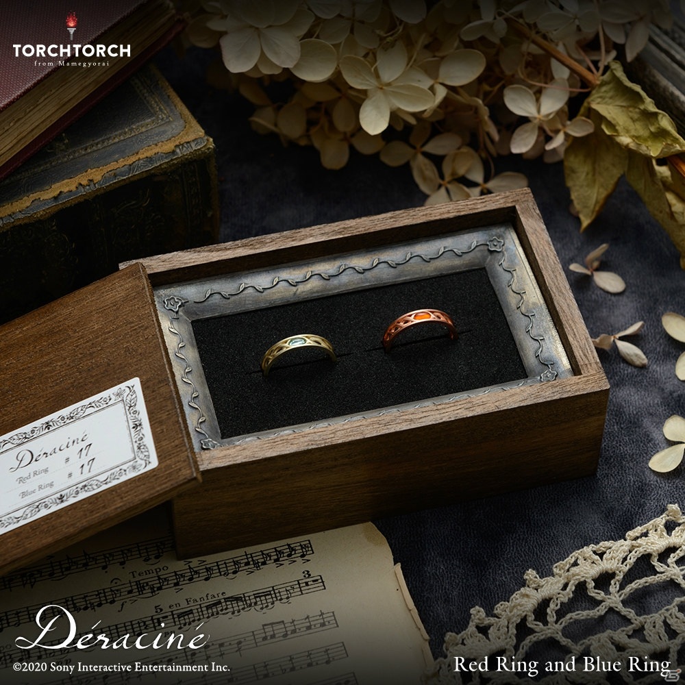 「Déraciné」のキーアイテム「赤い指輪と青い指輪」が商品化！特製木箱入りで2020年12月発売予定の画像2