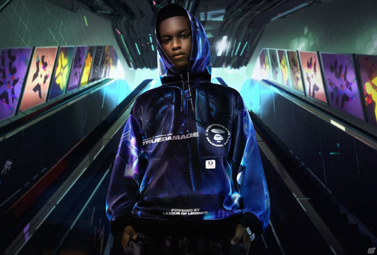 「リーグ・オブ・レジェンド」×「AAPE BY A BATHING APE」コラボアパレルコレクションのデザインが公開！の画像3