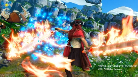 VRゲーム「サークル オブ セイバーズ」が再始動！6軸対応のHMDだけでフィールド内の自由歩行が可能にの画像2