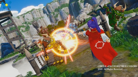 VRゲーム「サークル オブ セイバーズ」が再始動！6軸対応のHMDだけでフィールド内の自由歩行が可能にの画像3