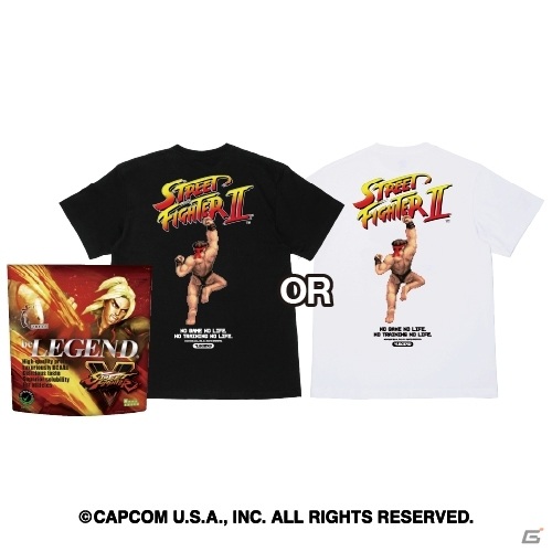 「ストリートファイターV」×ビーレジェンドのコラボサプリメントが発売！コラボTシャツとのセットも登場の画像4