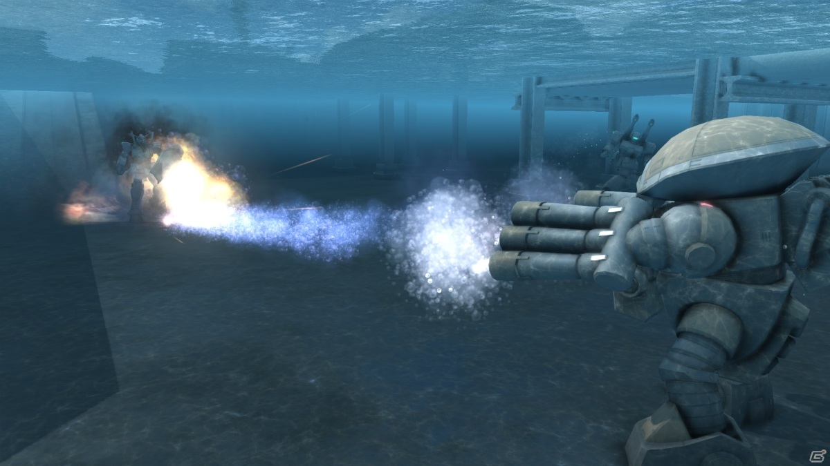 「機動戦士ガンダム バトルオペレーション2」に待望の「水中戦」が実装！新MAP「密林地帯」も追加の画像3