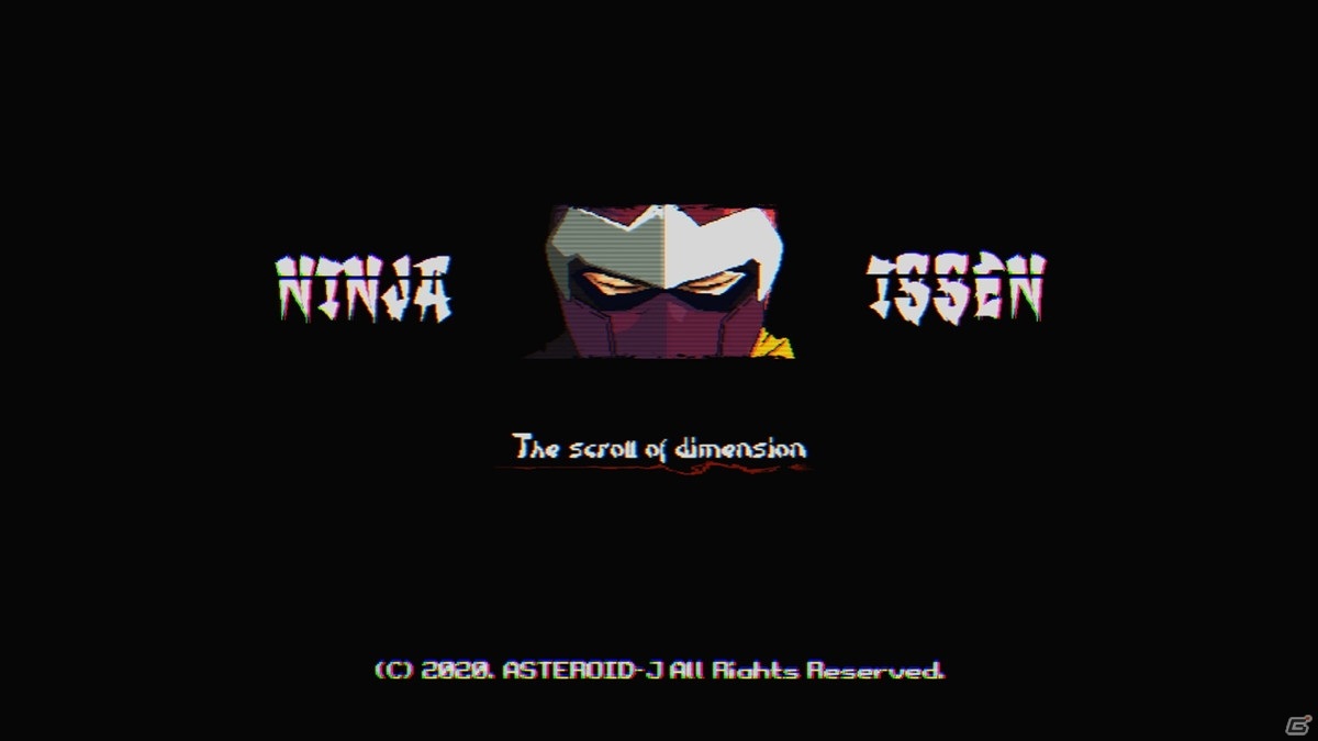 サイバーパンクの世界を舞台としたハイパー忍者アクション「Ninja Issen（忍者一閃）」がSwitch/Steamで発売決定！の画像1