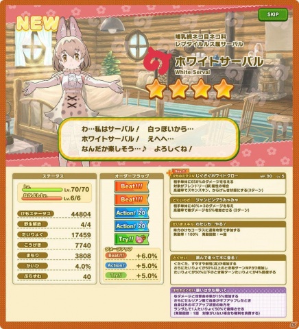 1周年記念「けものフレンズ3」☆4フレンズしょうたいチケットが配布！ホワイトサーバルが登場するすてっぷあっぷしょうたいも開催の画像6