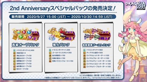 「ドラガリアロスト」2nd Anniversaryキャンペーンや大型アップデート情報が公開！の画像8