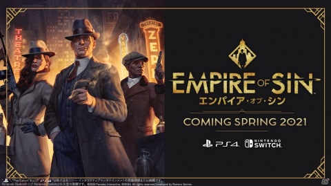 クライムストラテジー「Empire of Sin エンパイア・オブ・シン」がPS4/Switchに登場！2021年春に発売決定の画像1