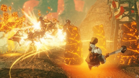 「ゼルダ無双 厄災の黙示録」4人の英傑とインパのプロフィールやアクションを紹介！2ndトレーラーも公開の画像25