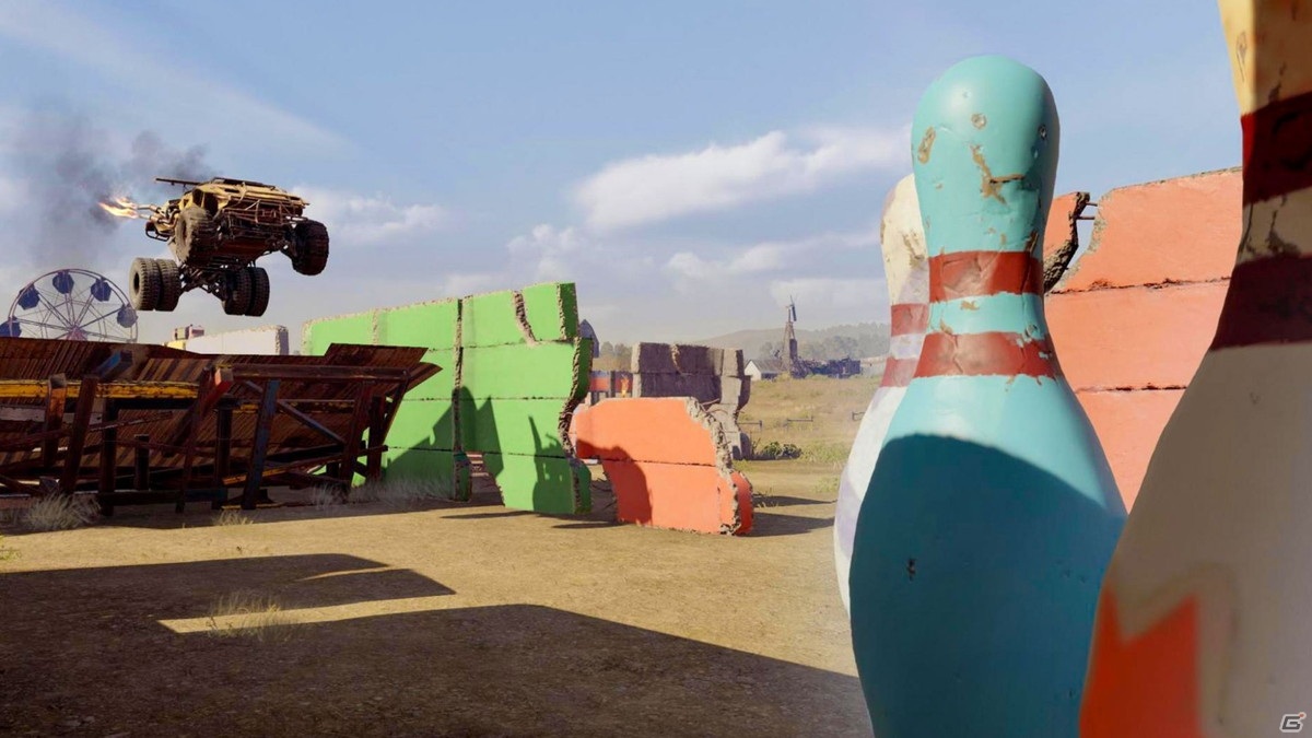「CROSSOUT」でアップデート「アミューズメントパーク」が公開！テストドライブで利用するマップをデザイン可能にの画像1