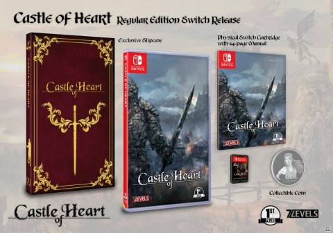 「Castle of Heart」日本語パッケージ版が300本限定で発売！専用ケースやコレクターズコインを収録の画像4