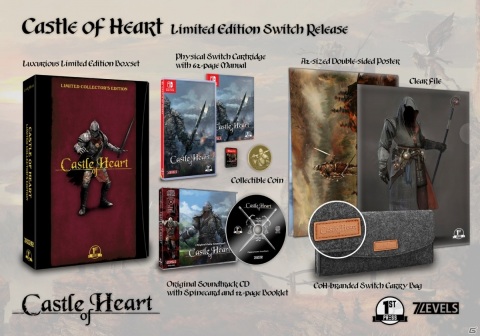「Castle of Heart」日本語パッケージ版が300本限定で発売！専用ケースやコレクターズコインを収録の画像5