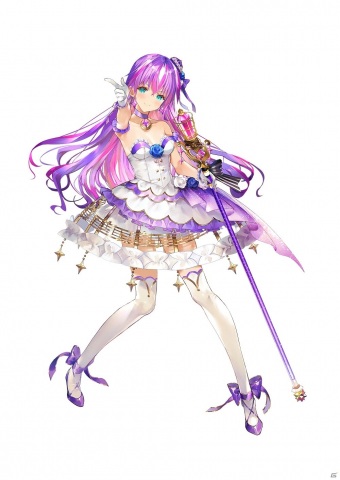 「イドラ ファンタシースターサーガ」アイドル衣装に身を包んだウィンディスが★5キャラクターとして登場！の画像2
