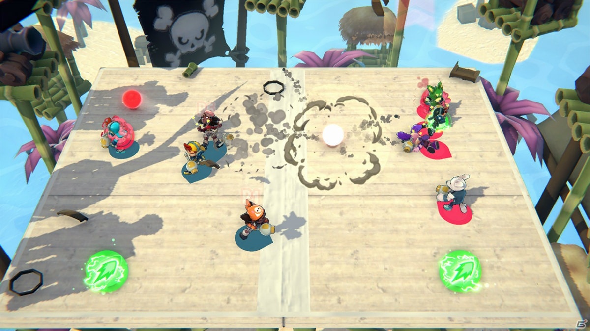 どうぶつたちが繰り広げるワンパンバトロワゲーム「どうぶつ大乱島」が10月22日にSwitchで配信！の画像8