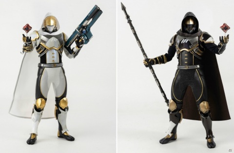 「Destiny 2」ハンターのフル可動フィギュアが「黄金の軌跡・シェーダー」と「カルスに選ばれし者・シェーダー」の姿で登場！の画像1